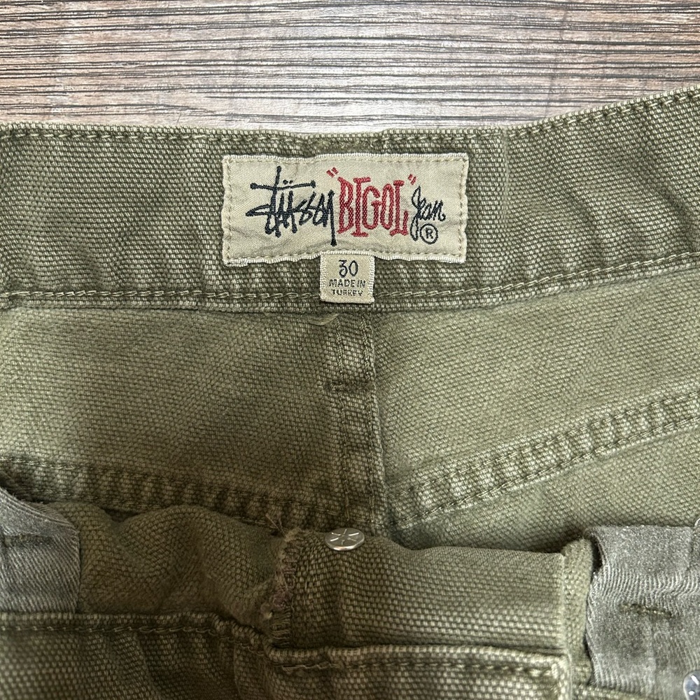 Stussy Olive Green Big Ol' Pants